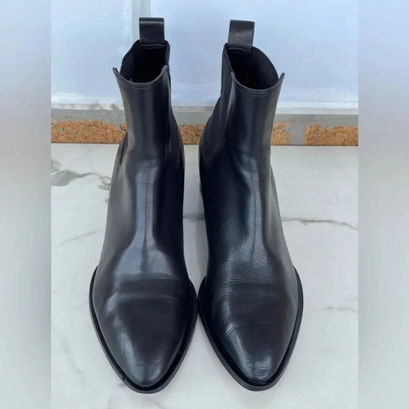 Vince leather ankle boots size 8 - Picture 3 of 13